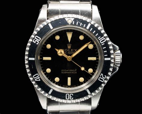 rolex submariner l series 5513|rolex 5513 gilt dial.